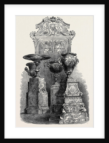 Malachite Door and Vases, from Russia by Anonymous