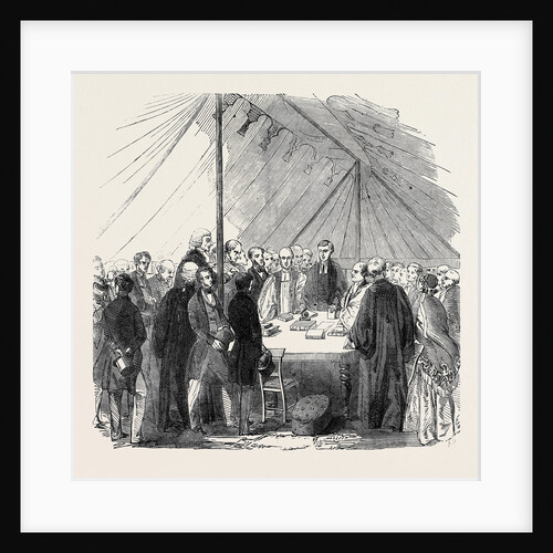 Middlesex County Lunatic Asylum, Colney Hatch, Consecration of the Cemetery by Anonymous