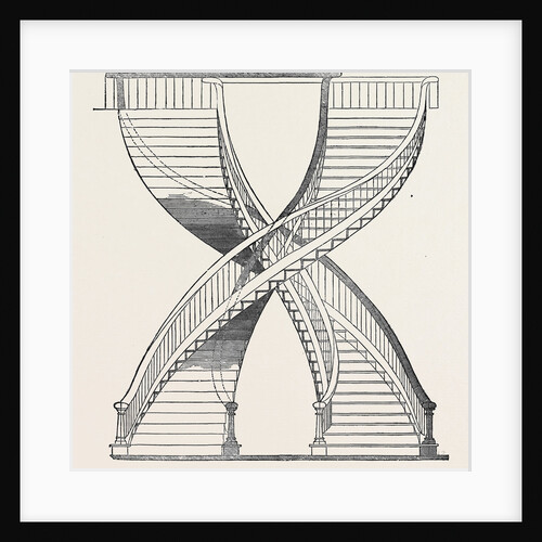 Banks' Twin Staircase by Anonymous