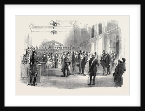 Reception of the Lord Mayor of London, at the Railway Terminus at Paris by Anonymous