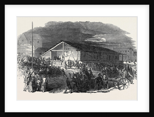 Lynch Law in California, Scene of the First Execution in San Francisco, on June 10 by Anonymous