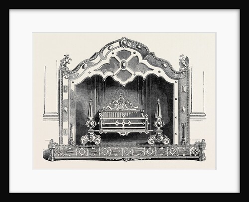 Elizabethan Fire Place, Jermyn-Street, Great Exhibition by Anonymous