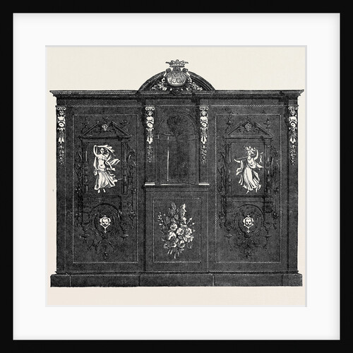 Bookcase in Ebony, Great Exhibition by Anonymous