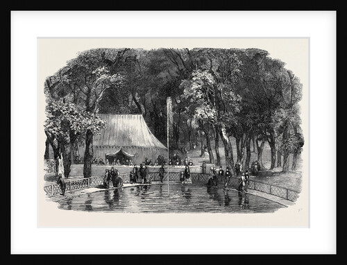 Great Exhibition Fete at St. Cloud, Refreshment Tent by Anonymous