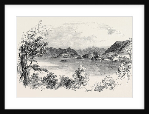 Derwent-Water, from Sir John Woodford's Grounds, the Lake District by Anonymous