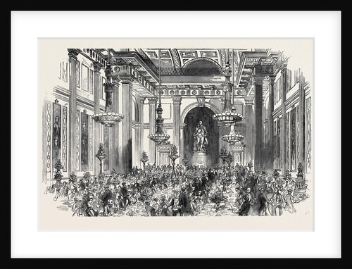 Soiree of the Vegetarian Society, in Freemasons' Hall by Anonymous
