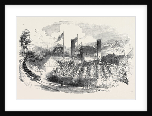 Fete in Celebration of Winning the Coal, on the Rhondda Branch of the Taff Vale Railway by Anonymous