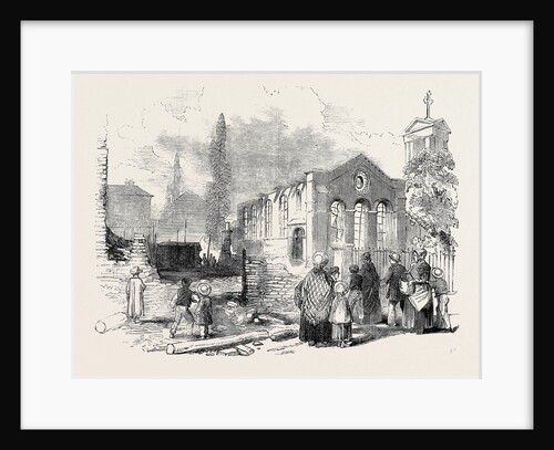 Ruins of the Fire at Richmond; UK by Anonymous