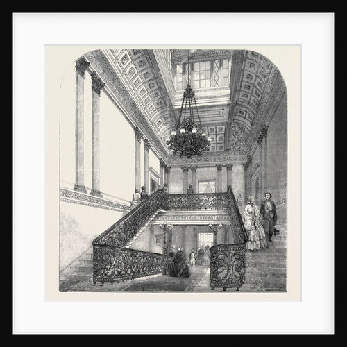 Interior of Northumberland House, the Grand Staircase by Anonymous