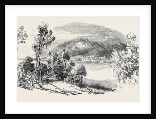 Bassenthwaite Water (Skiddaw Beyond), from Wythop Woods, the Lake District by Anonymous