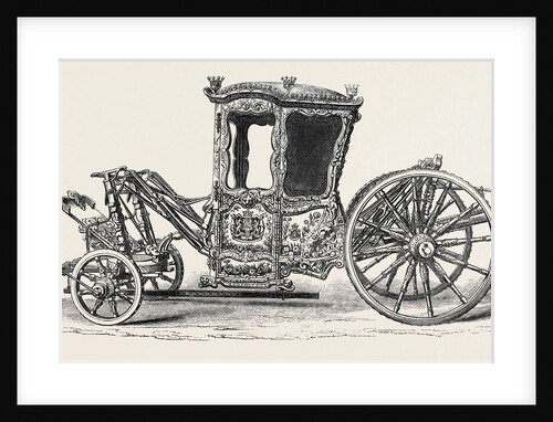 The Loan Collection South Kensington Museum: Carriage of the Eighteenth Century Lent by the Earl of Darnley 1869 by Anonymous
