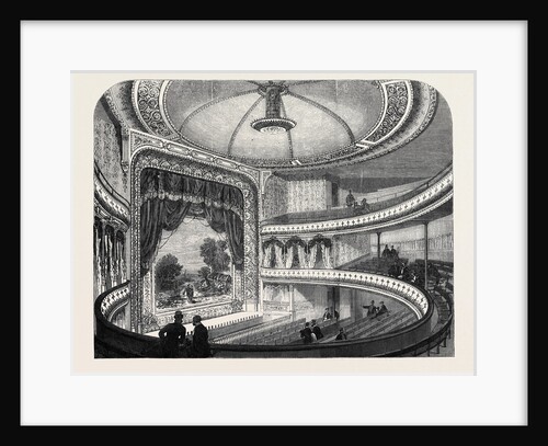 The New Globe Theatre Strand London UK 1869 by Anonymous