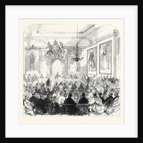 Trial of the Windsor Election Petition in the Town Hall Windsor UK 1869 by Anonymous