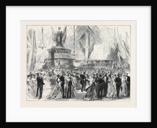 New Year's Eve Ball on Board H.M.S. Caledonia at Malta 1869 by Anonymous