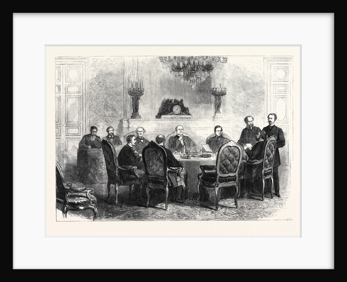 Sitting of the Conference at Paris on the Turkish and Greek Question 1869 France by Anonymous