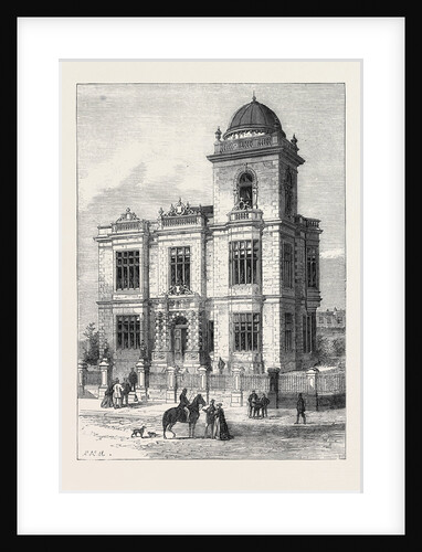 The Winterbottom Nautical College Ocean Road South Shields 1869 UK by Anonymous