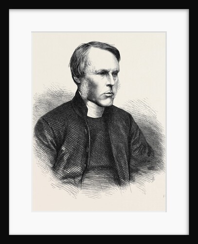 The Right Rev. Dr. Jackson the New Bishop of London UK 1869 by Anonymous