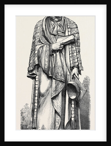 Statue of Prince Albert at Canterbury Cathedral 1869 UK by Anonymous