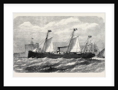 The Adriatic and Oriental Company's Screw-Steamer Cairo of the Brindisi and Alexandria Line 1869 by Anonymous
