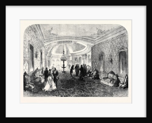 The Prince and Princess of Wales in Egypt: The Palace of Esbekieh Cairo Egypt 1869 by Anonymous