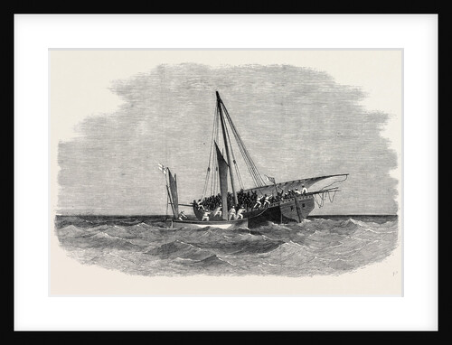 Suppression of the Slave Trade on the East Coast of Africa: The Cutter of H.M.S. Daphne Capturing a Slave-Dhow Off Brora 1869 by Anonymous