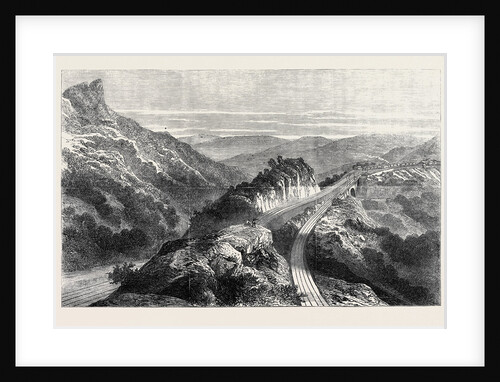 The Disaster on the Great Indian Peninsula Railway: The Reversing Station Bhore Ghaut 1869 by Anonymous