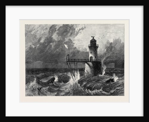 The Roman Rocks Lighthouse Simon's Bay Cape of Good Hope 1869 by Anonymous
