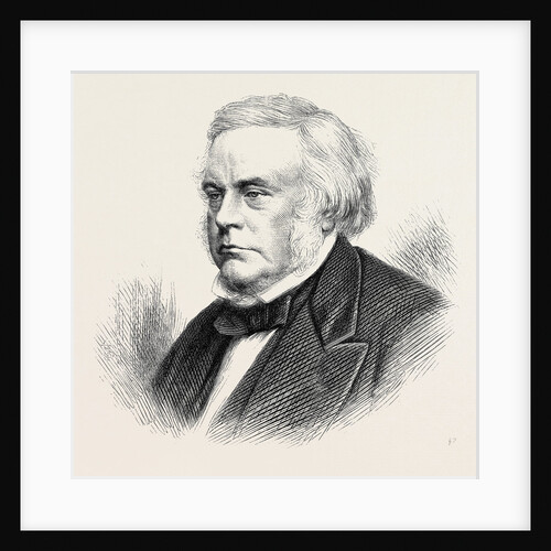 The New Ministry: Rt. Hon. J. Bright 1869 by Anonymous