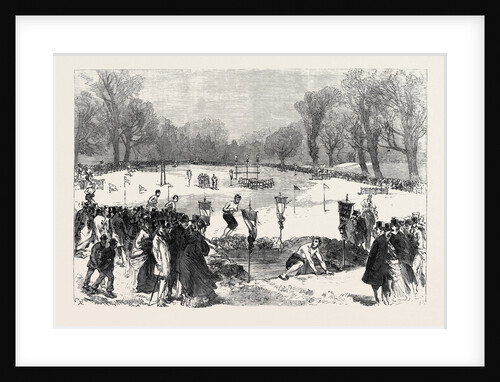 The Thames Rowing Club Athletic Sports in Putney Park London 1869 UK by Anonymous