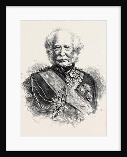 The Late Field Marshal Lord Gough 1869 by Anonymous