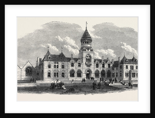 Wesleyan Methodist College Headingley Near Leeds UK 1869 by Anonymous