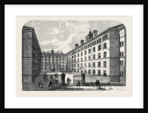 Peabody Square Westminster for the Dwellings of the Poor London UK 1869 by Anonymous