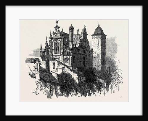 Old House Gdansk Poland 1869 by Anonymous