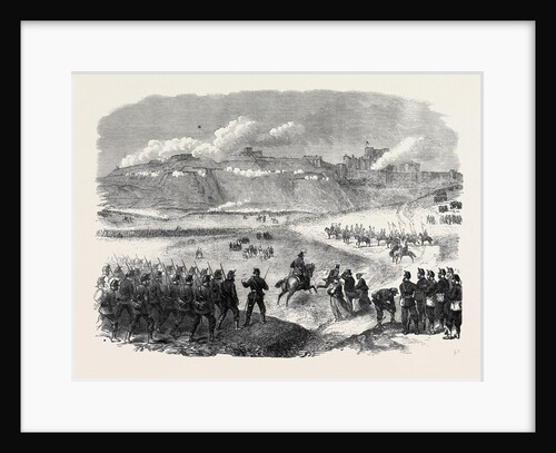 The Volunteer Review at Dover: Assault on the South-East Bastions of the Castle UK 1869 by Anonymous