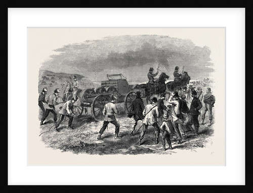 The Volunteer Review at Dover: Paying Out the Telegraph Wire UK 1869 by Anonymous