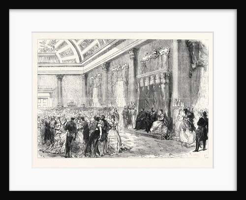 Ball at the British Embassy Constantinople in Honour of the Prince and Princess of Wales 1869 Istanbul Turkey by Anonymous
