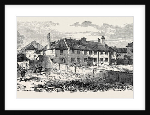 Pension Office Deptford Dockyard 1869 by Anonymous