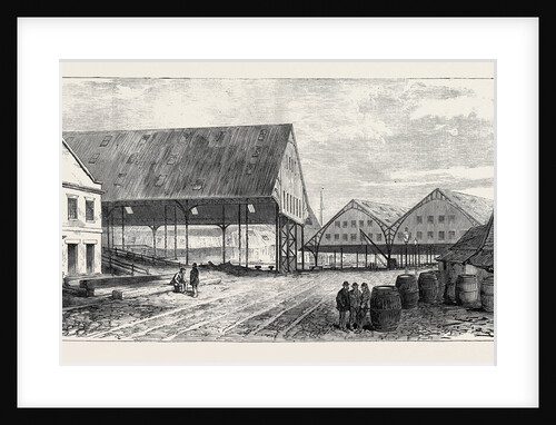 Deptford Dockyard 1869 by Anonymous
