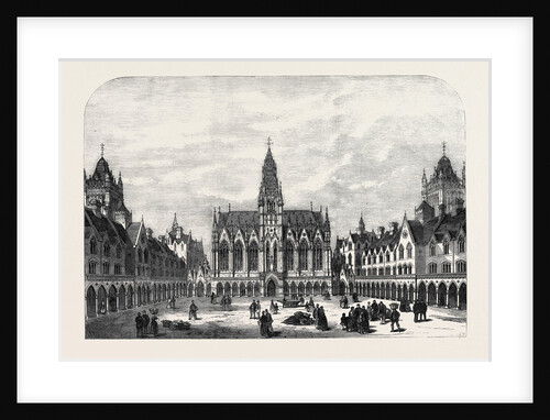 Columbia Market Bethnal Green: The Quadrangle London UK 1869 by Anonymous