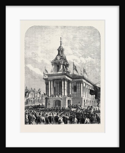 Earl De Grey and Ripon Going from the Townhall at Burslem to Open the Wedgwood Institute 1869 by Anonymous