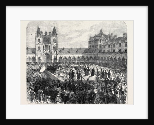 The Opening of Columbia Market: The Archbishop of Canterbury Speaking UK 1869 by Anonymous