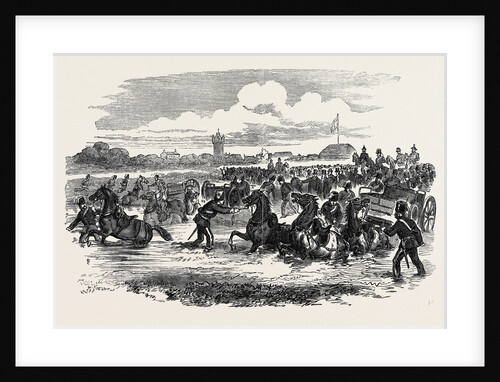 Accident at the Portsmouth Review UK 1869 by Anonymous