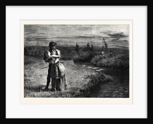 Fair Helen of Kirkconnel, in the Exhibition of the Royal Academy 1869 by Anonymous