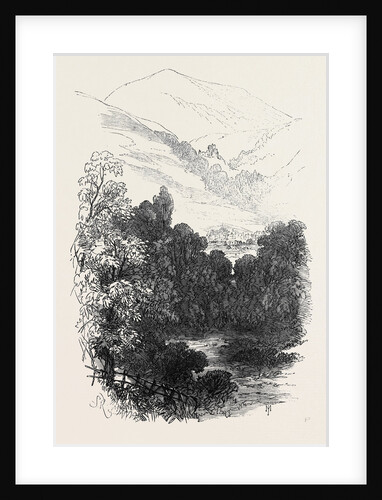 The Devon Valley Railway in Scotland: The Rumbling Brig 1869 UK by Anonymous