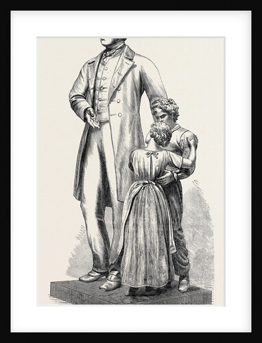 Statue of Richard Oastler at Bradford UK 1869 by Anonymous