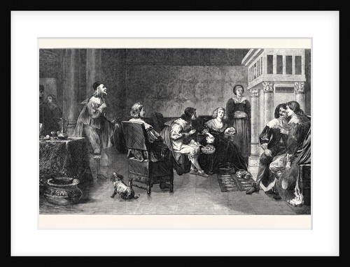 The Rich Widow, in the Exhibition of the Royal Academy 1869 UK by Anonymous
