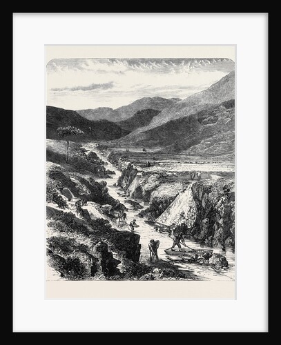 The Sutherlandshire Gold Diggings: Kildonan Burn 1869 by Anonymous
