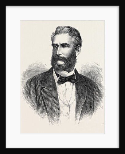 The Hon. J.R. Motley the New Minister of the United States in Great Britain 1869 by Anonymous