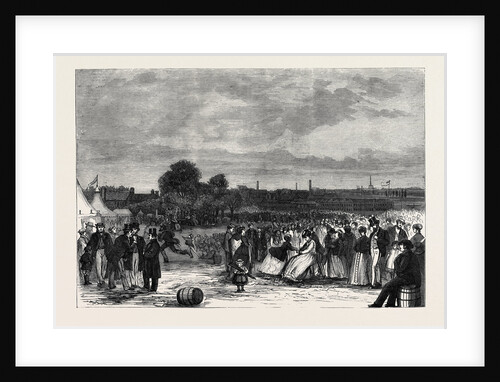 Whitsuntide Festival of Workpeople at Norwich UK 1869 by Anonymous