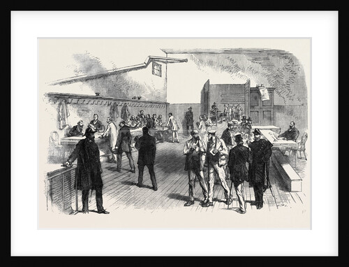 The Elections in France: Electors Receiving Their Voting-Cards at the Mairie of Montmartre 1869 by Anonymous